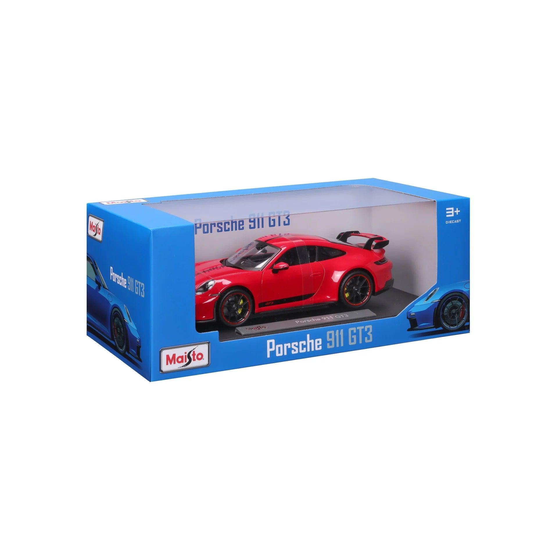 Maisto Porsche 911 (992) GT3 Coupe 2022 - Red 1:18 Modell