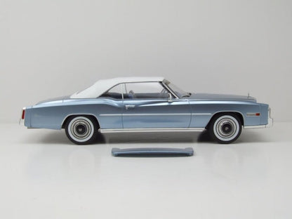 MCG Cadillac Eldorado Convertible 1976 Light Blue 1:18 Modell