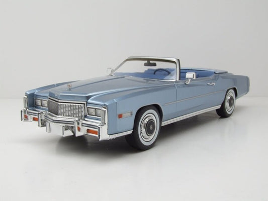 MCG Cadillac Eldorado Convertible 1976 Light Blue 1:18 Modell