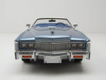 MCG Cadillac Eldorado Convertible 1976 Light Blue 1:18 Modell
