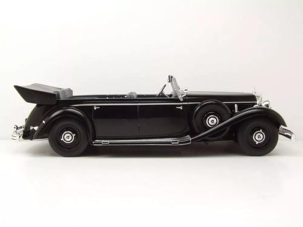 MCG Mercedes 770 (W150) Cabriolet 1938 - Black 1:18 Modell - Artexio