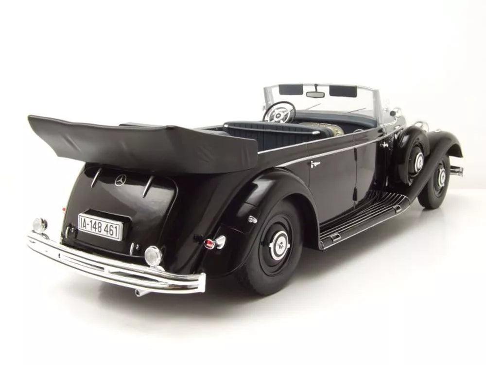 MCG Mercedes 770 (W150) Cabriolet 1938 - Black 1:18 Modell - Artexio