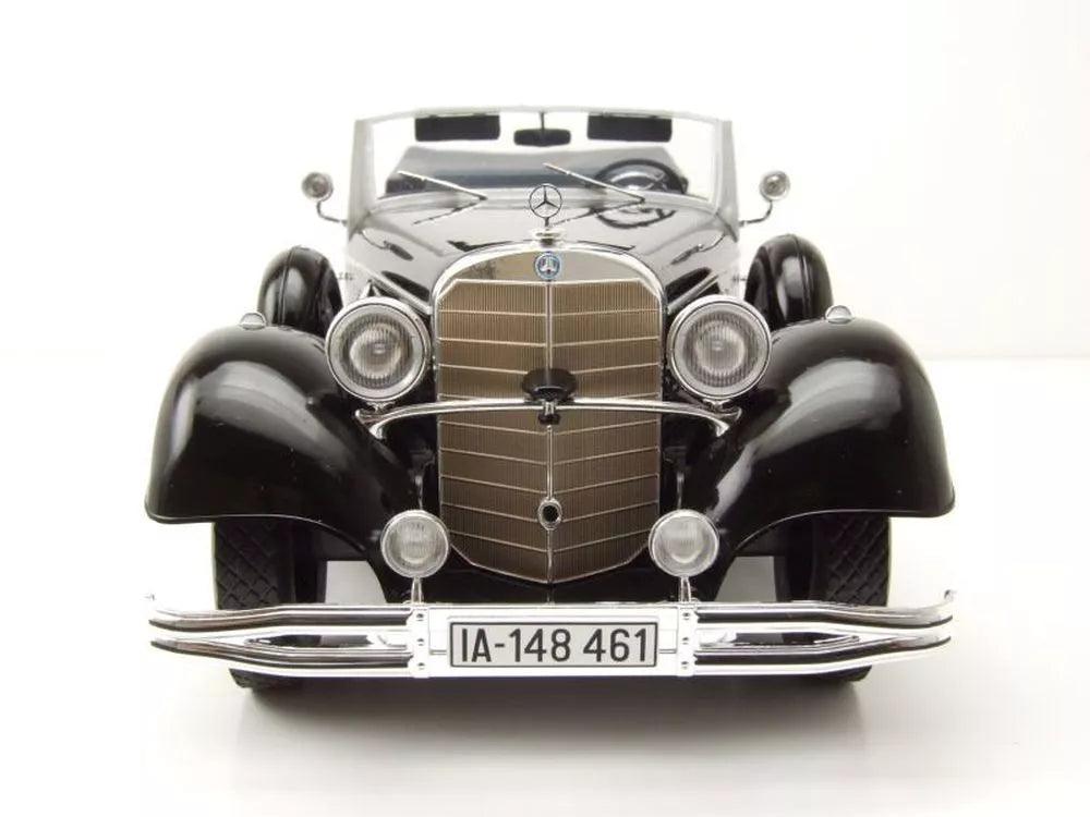 MCG Mercedes 770 (W150) Cabriolet 1938 - Black 1:18 Modell - Artexio