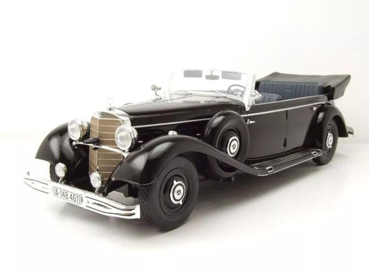 MCG Mercedes 770 (W150) Cabriolet 1938 - Black 1:18 Modell - Artexio