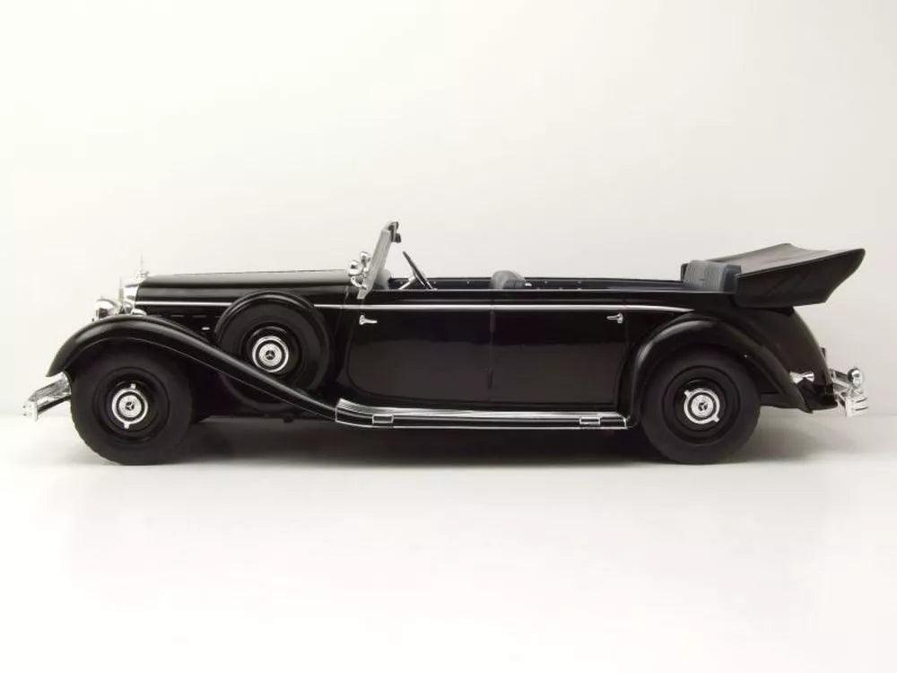 MCG Mercedes 770 (W150) Cabriolet 1938 - Black 1:18 Modell - Artexio