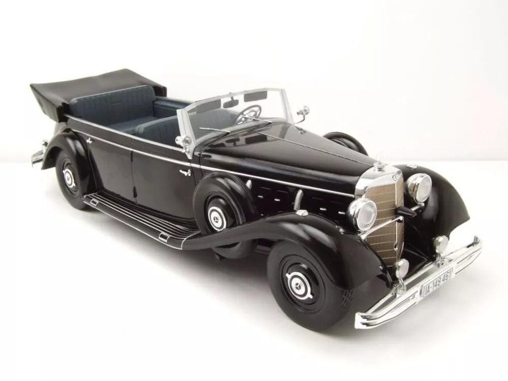 MCG Mercedes 770 (W150) Cabriolet 1938 - Black 1:18 Modell - Artexio