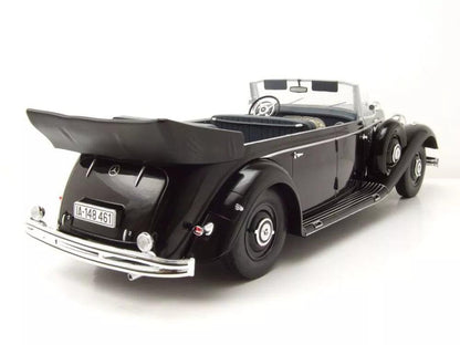 MCG Mercedes 770 (W150) Cabriolet 1938 - Black 1:18 Modell