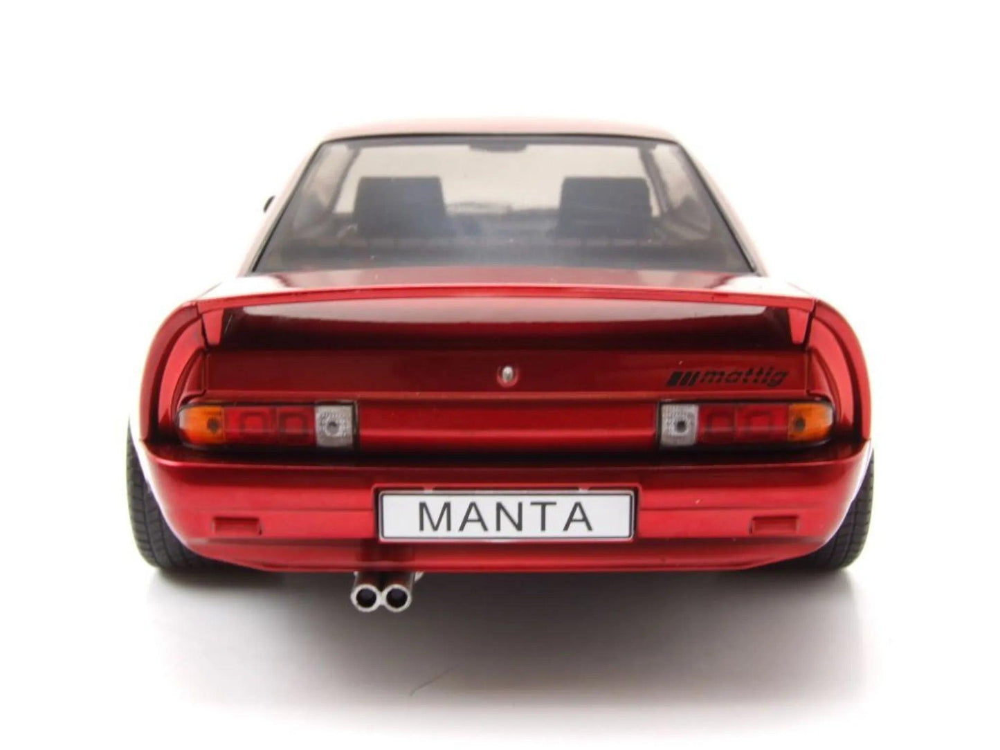 MCG Opel Manta B Mattig 1991 - Metallic Red 1:18 Modell - Artexio