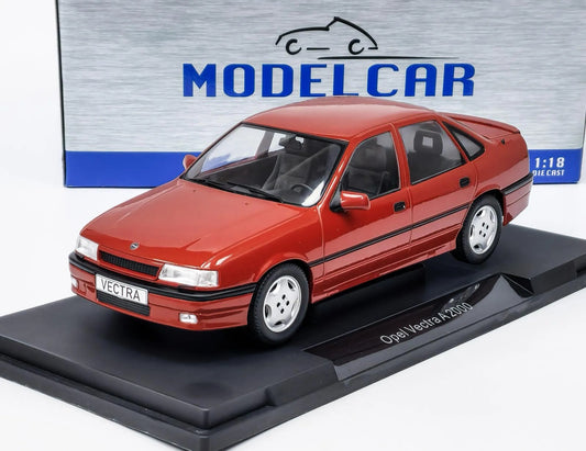 MCG Opel Vectra A 2000 1988 Red Metallic 1:18 Modell