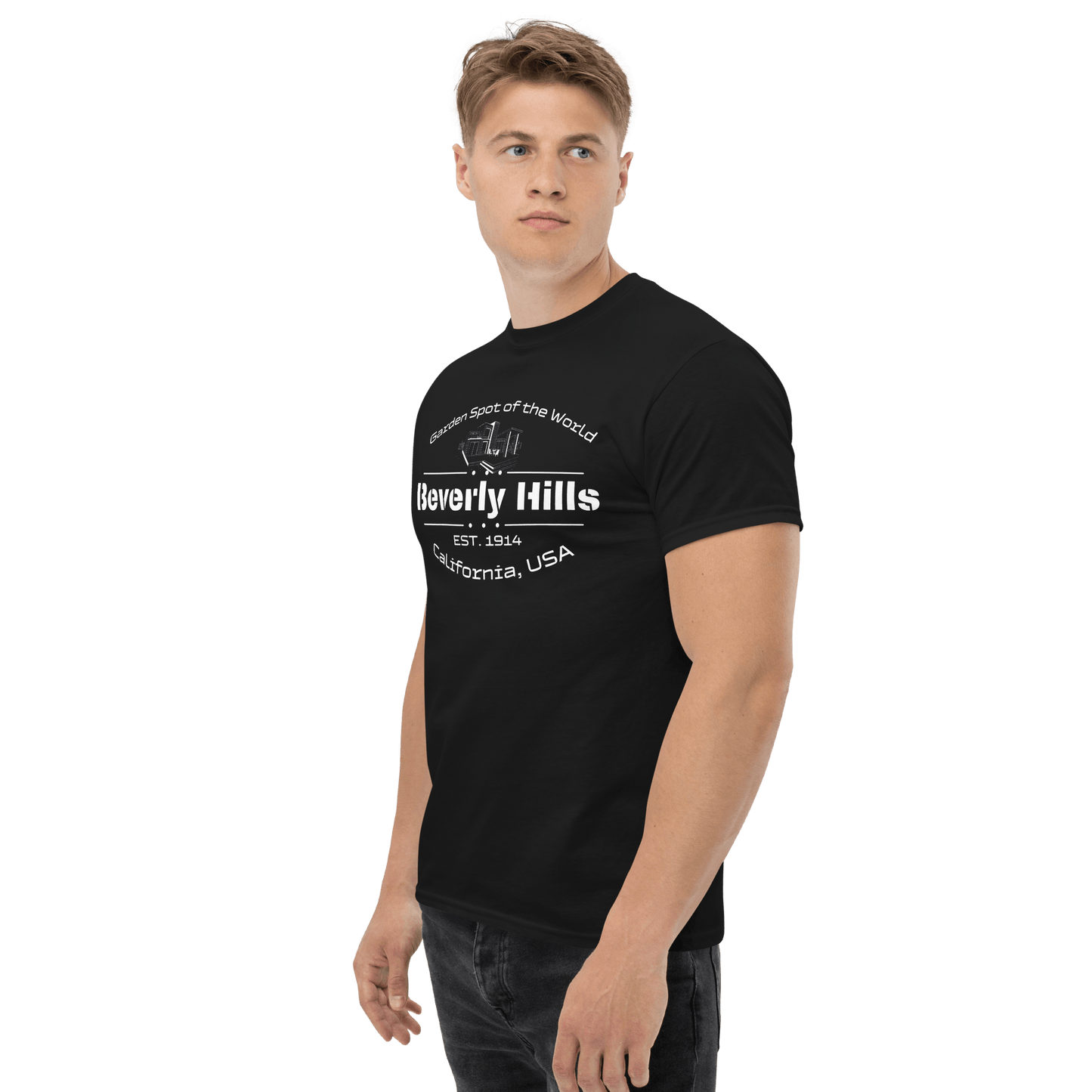 Klassisches Herren T-Shirt "Beverly Hills"