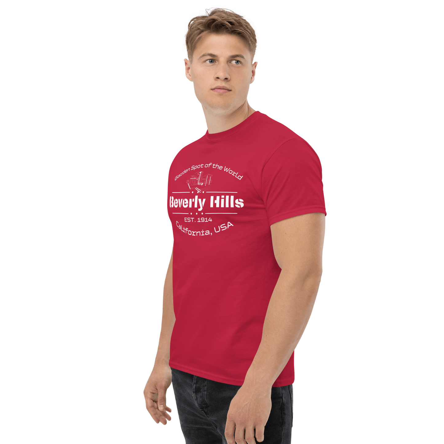 Klassisches Herren T-Shirt "Beverly Hills"