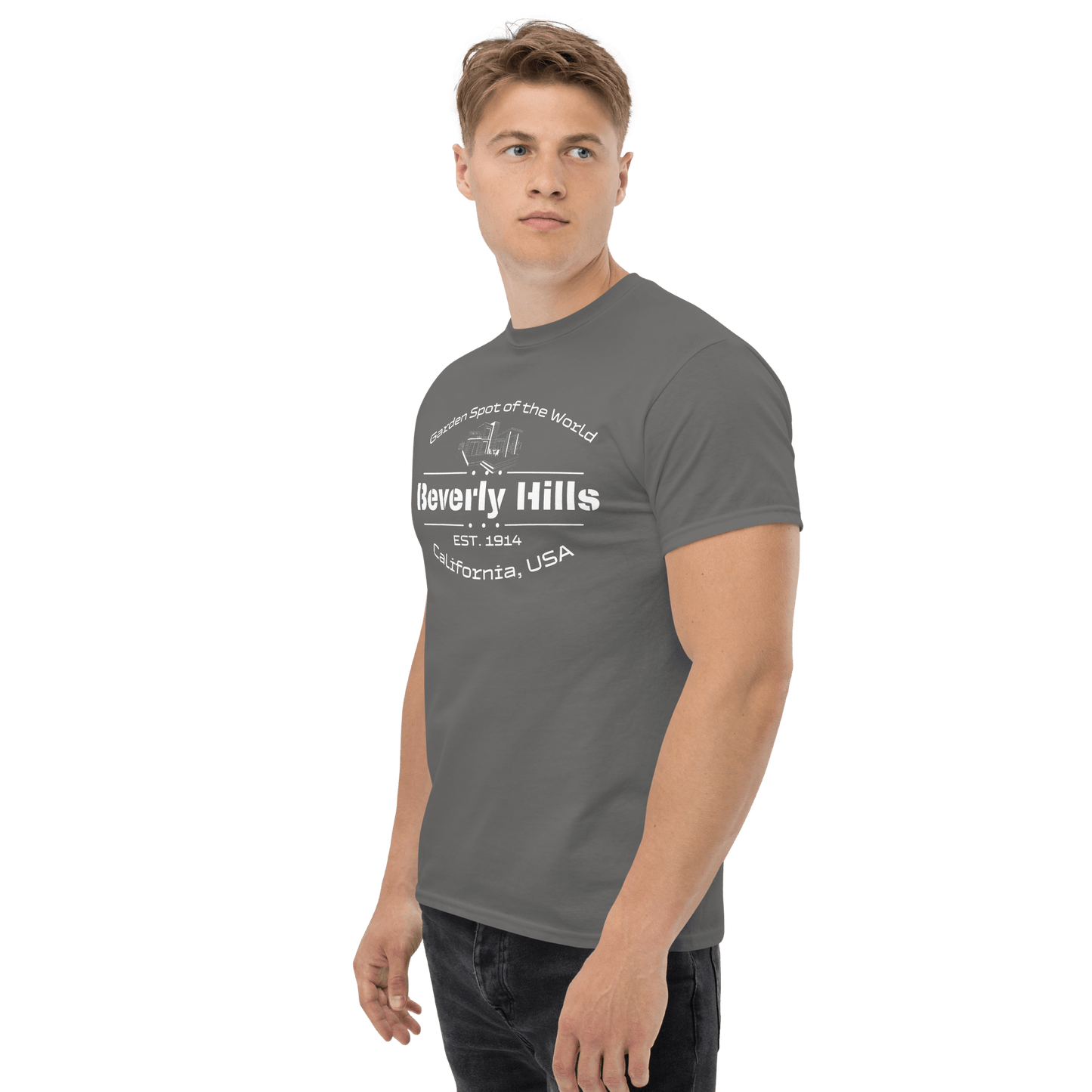 Klassisches Herren T-Shirt "Beverly Hills"