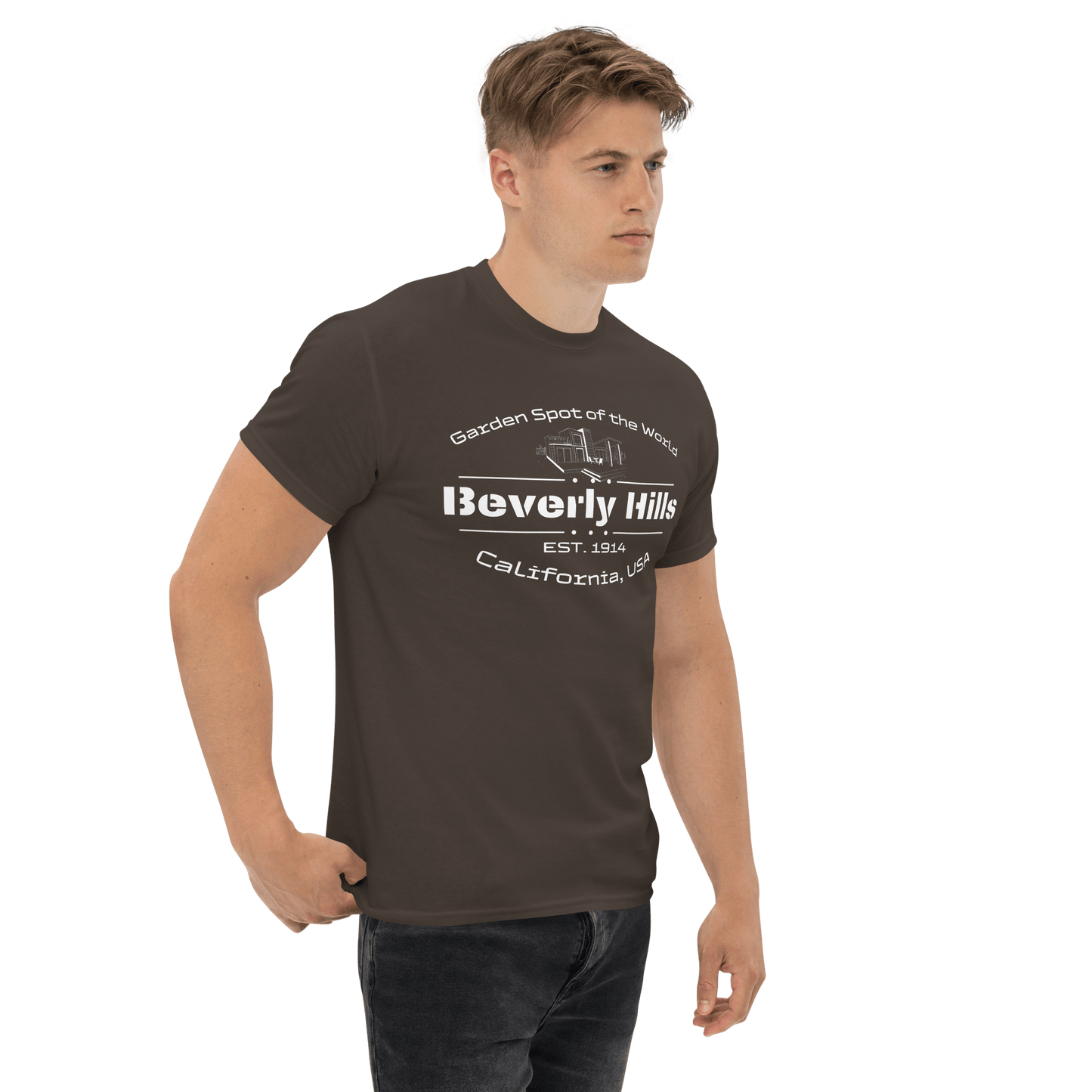 Klassisches Herren T-Shirt "Beverly Hills"