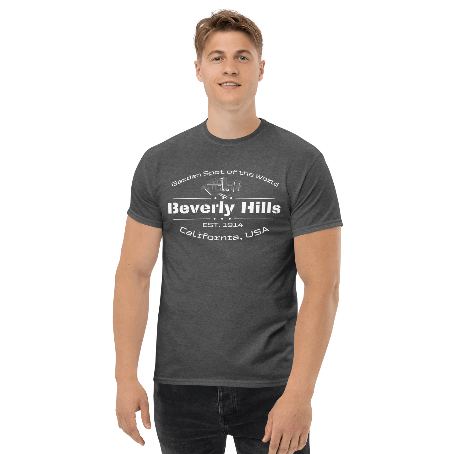 Klassisches Herren T-Shirt "Beverly Hills"