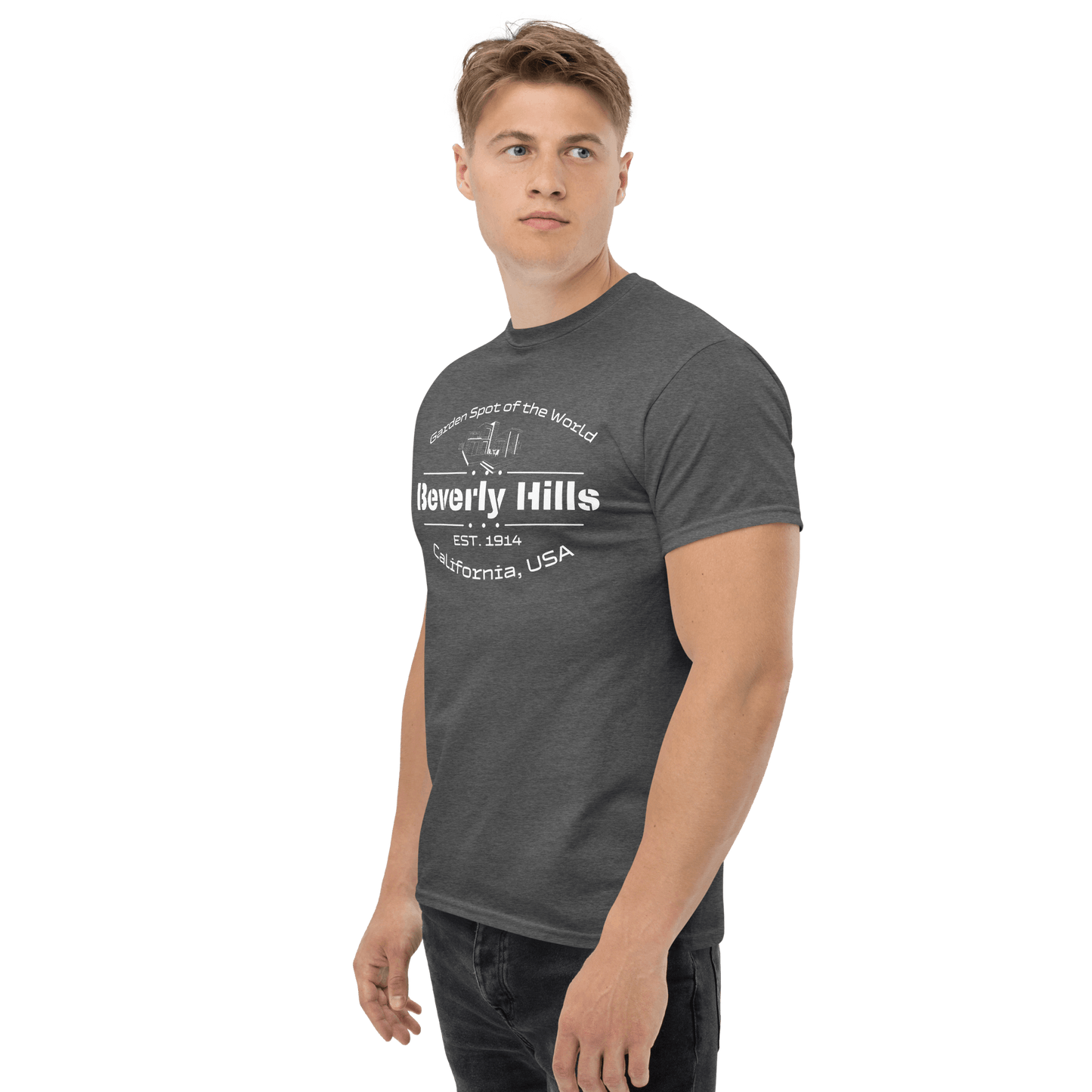 Klassisches Herren T-Shirt "Beverly Hills"