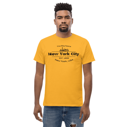 Klassisches Herren T-Shirt "New York City" - Artexio