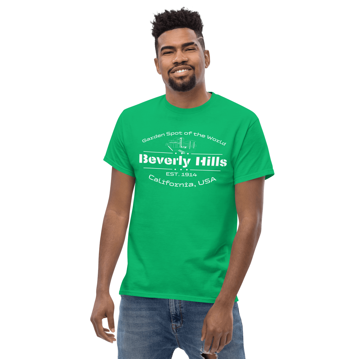 Klassisches Herren T-Shirt "Beverly Hills"