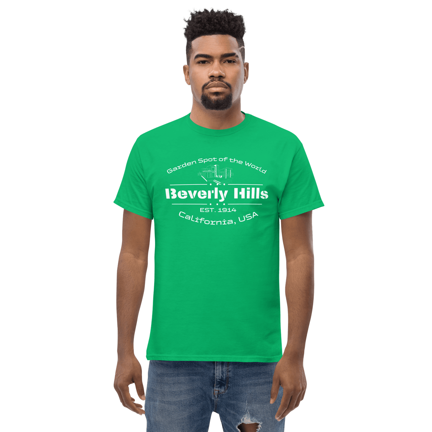 Klassisches Herren T-Shirt "Beverly Hills"