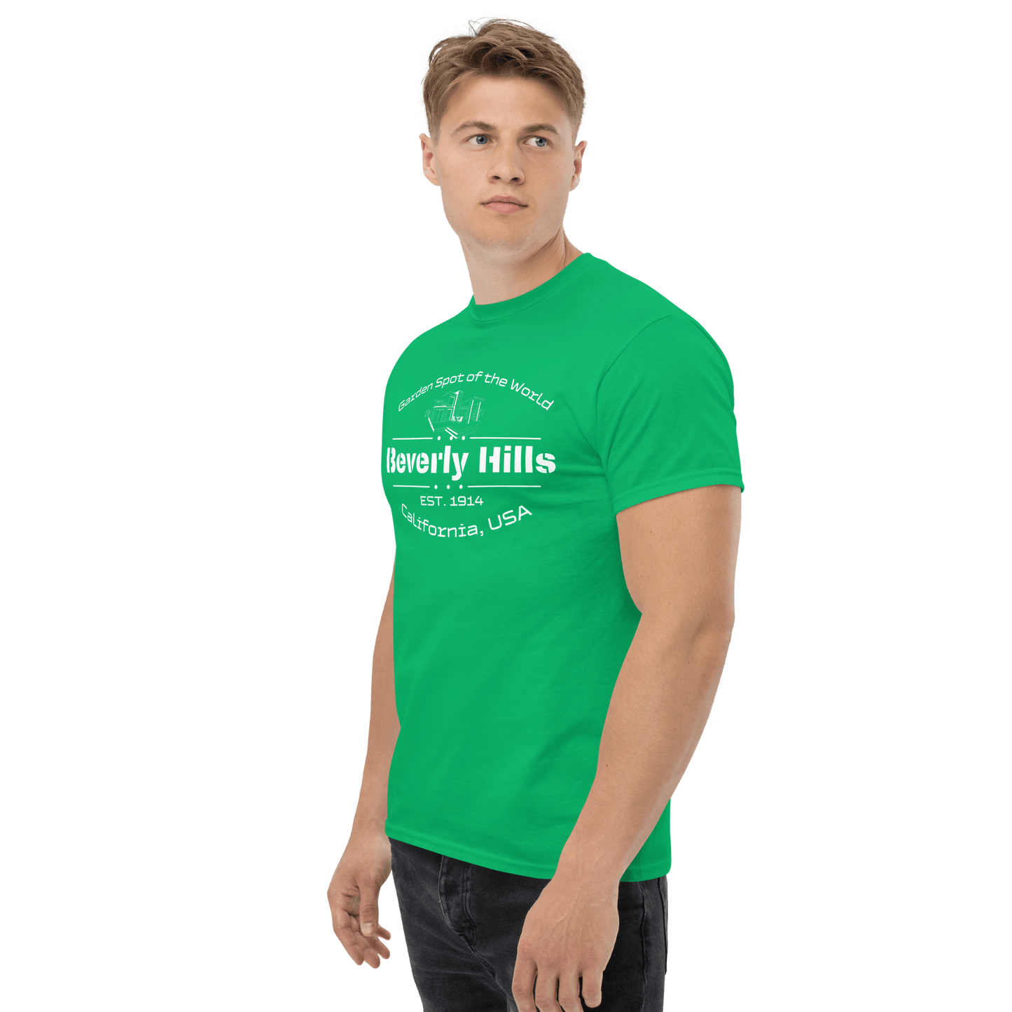 Klassisches Herren T-Shirt "Beverly Hills"