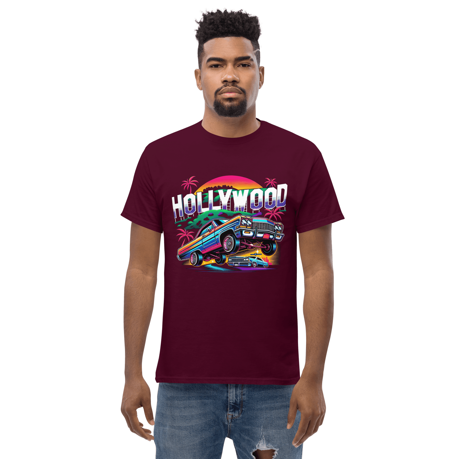 Klassisches Herren T-Shirt "Hollywood" - Artexio