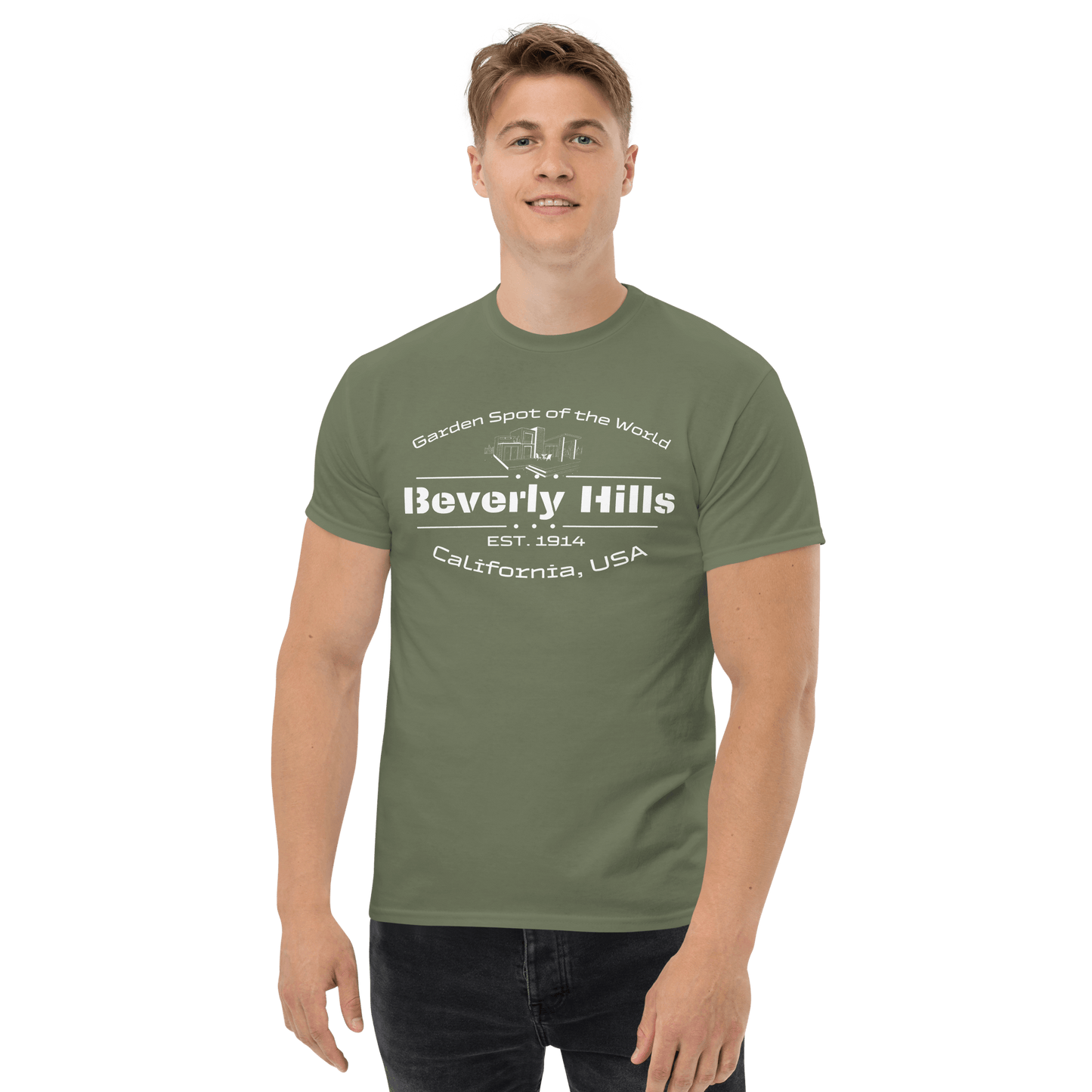 Klassisches Herren T-Shirt "Beverly Hills"