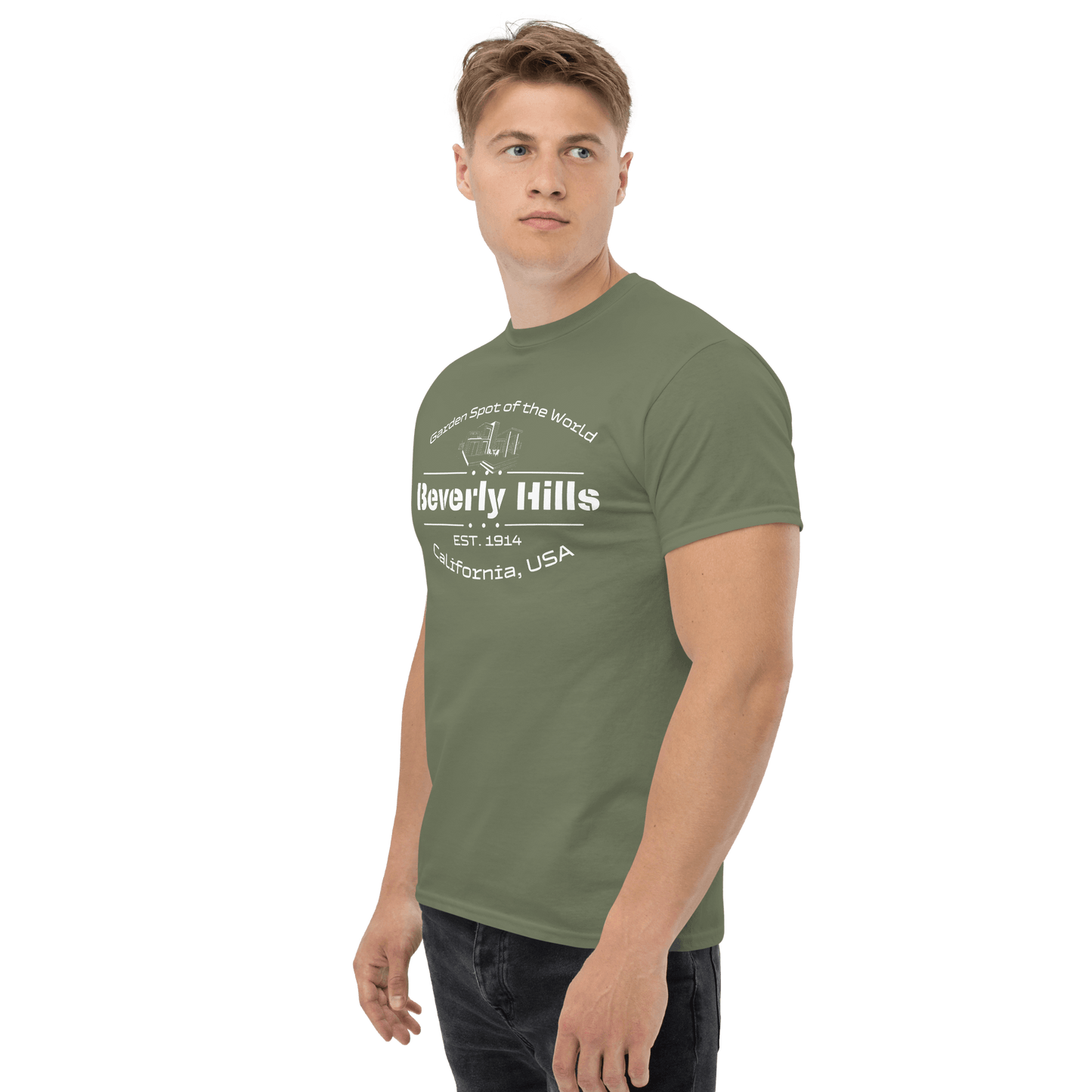 Klassisches Herren T-Shirt "Beverly Hills"