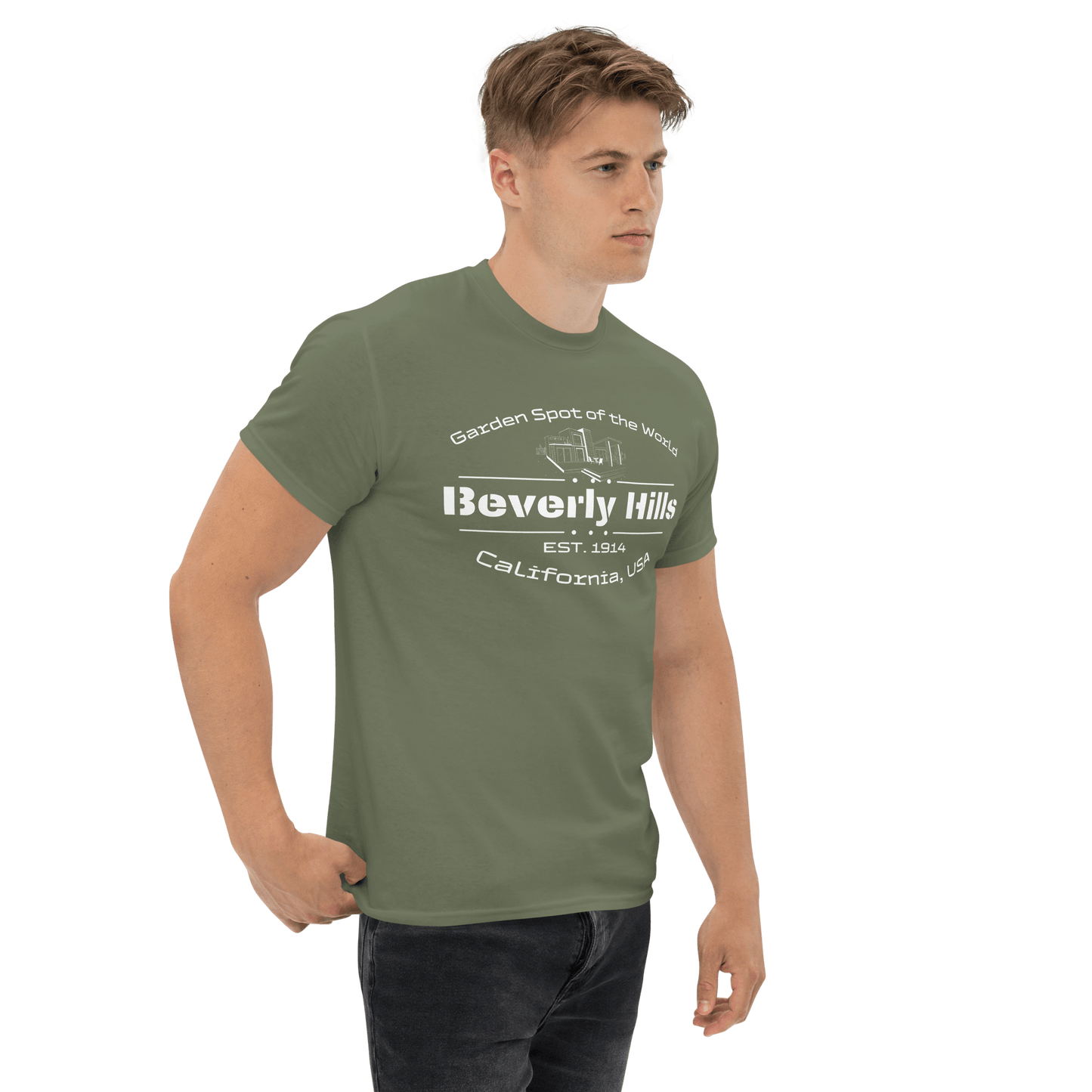 Klassisches Herren T-Shirt "Beverly Hills"