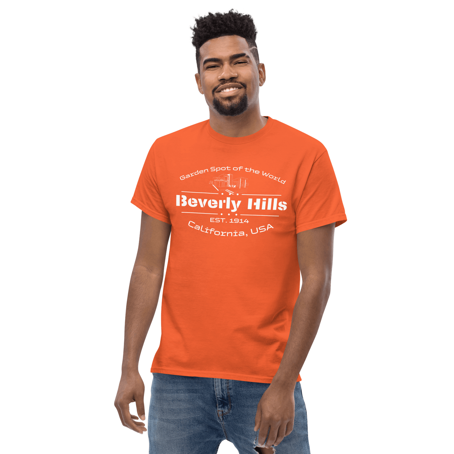 Klassisches Herren T-Shirt "Beverly Hills"