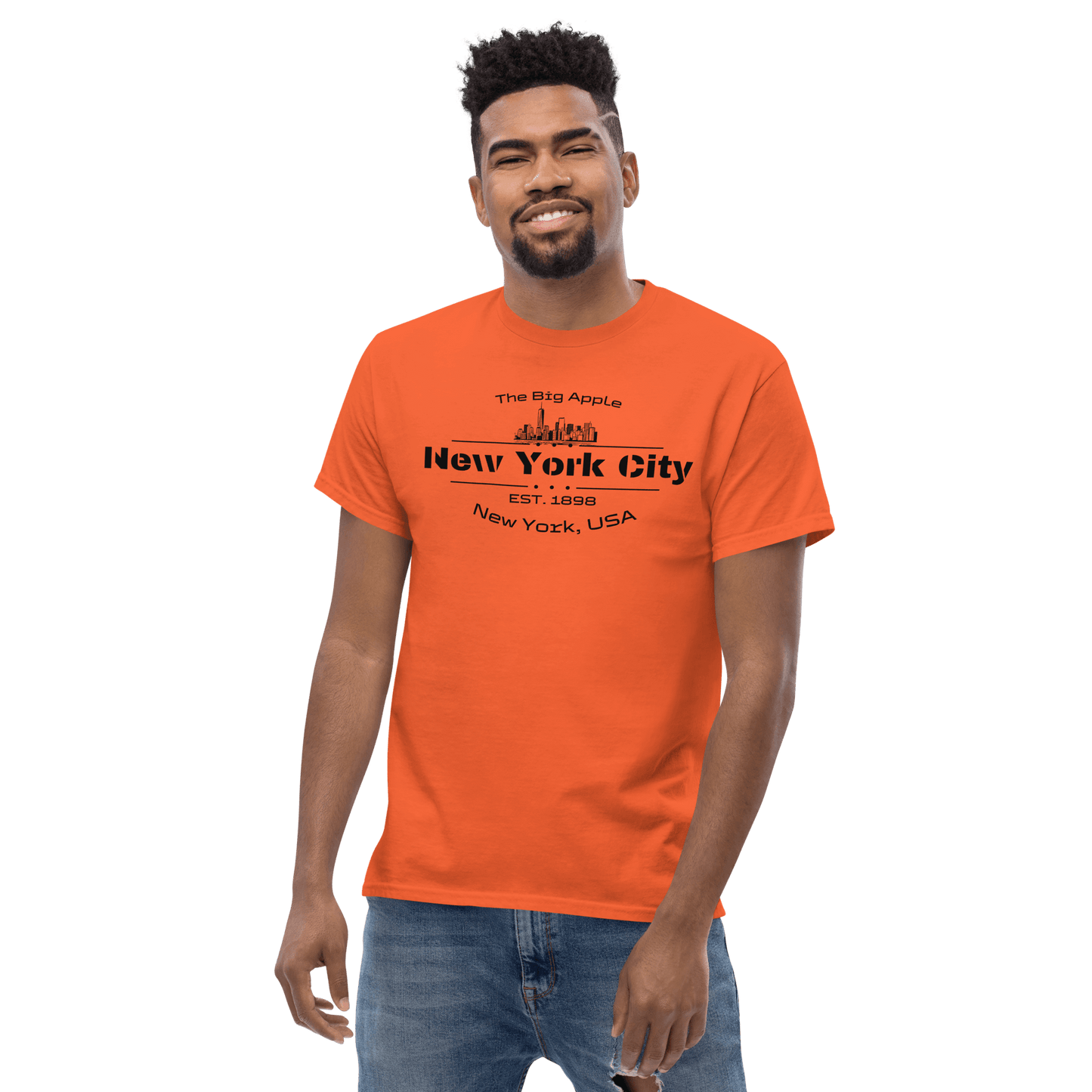 Klassisches Herren T-Shirt "New York City" - Artexio