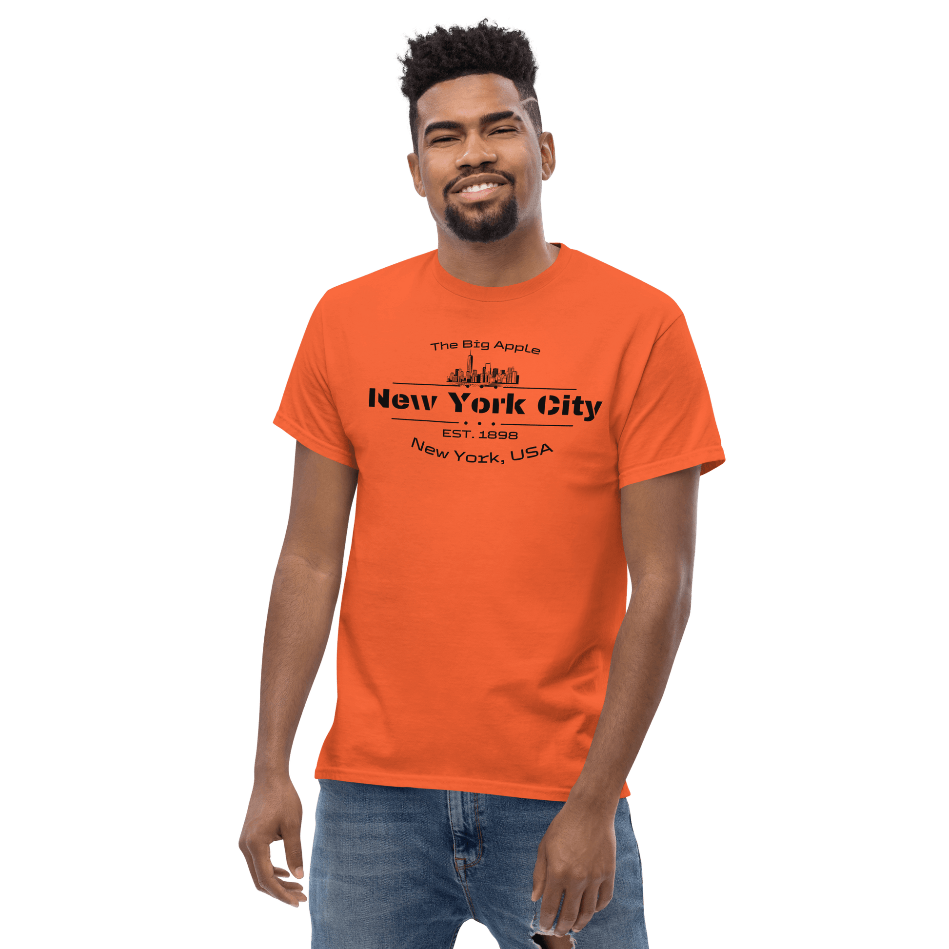 Klassisches Herren T-Shirt "New York City" - Artexio