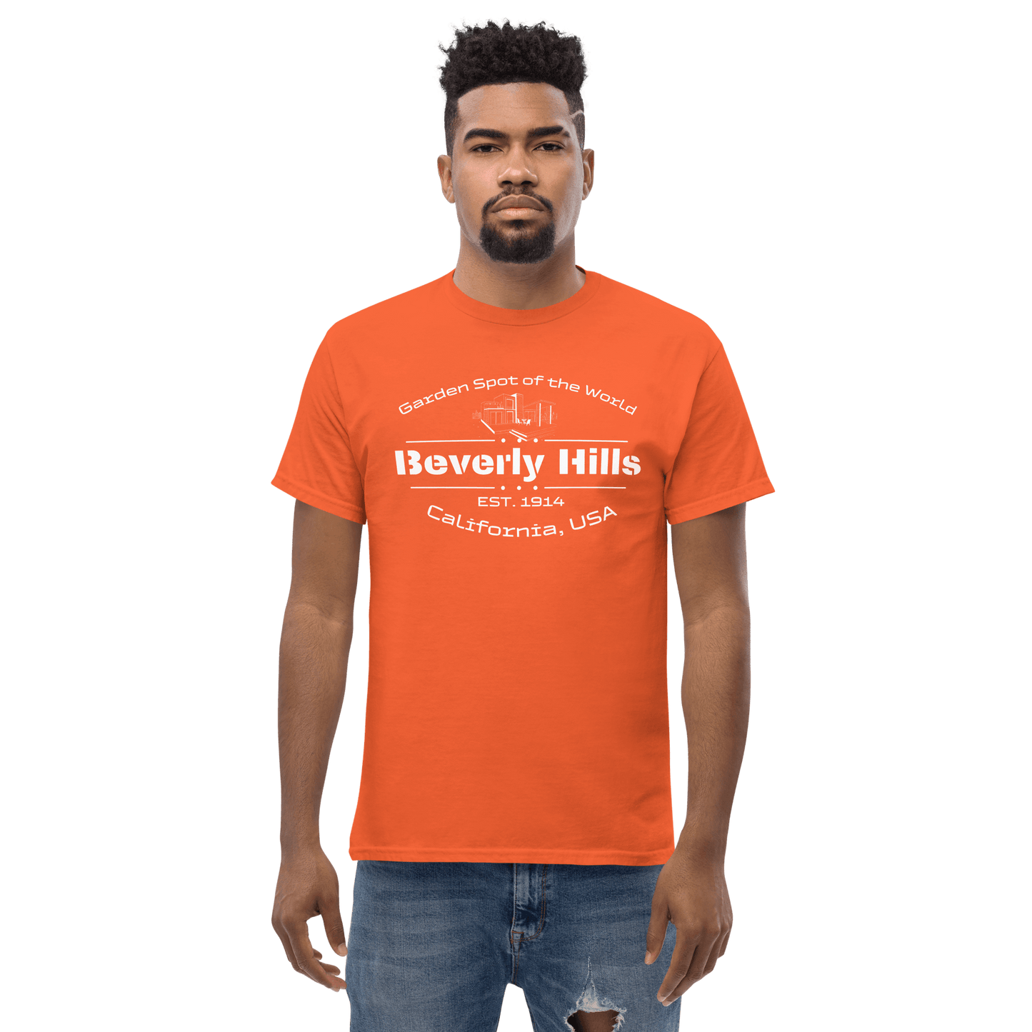 Klassisches Herren T-Shirt "Beverly Hills"