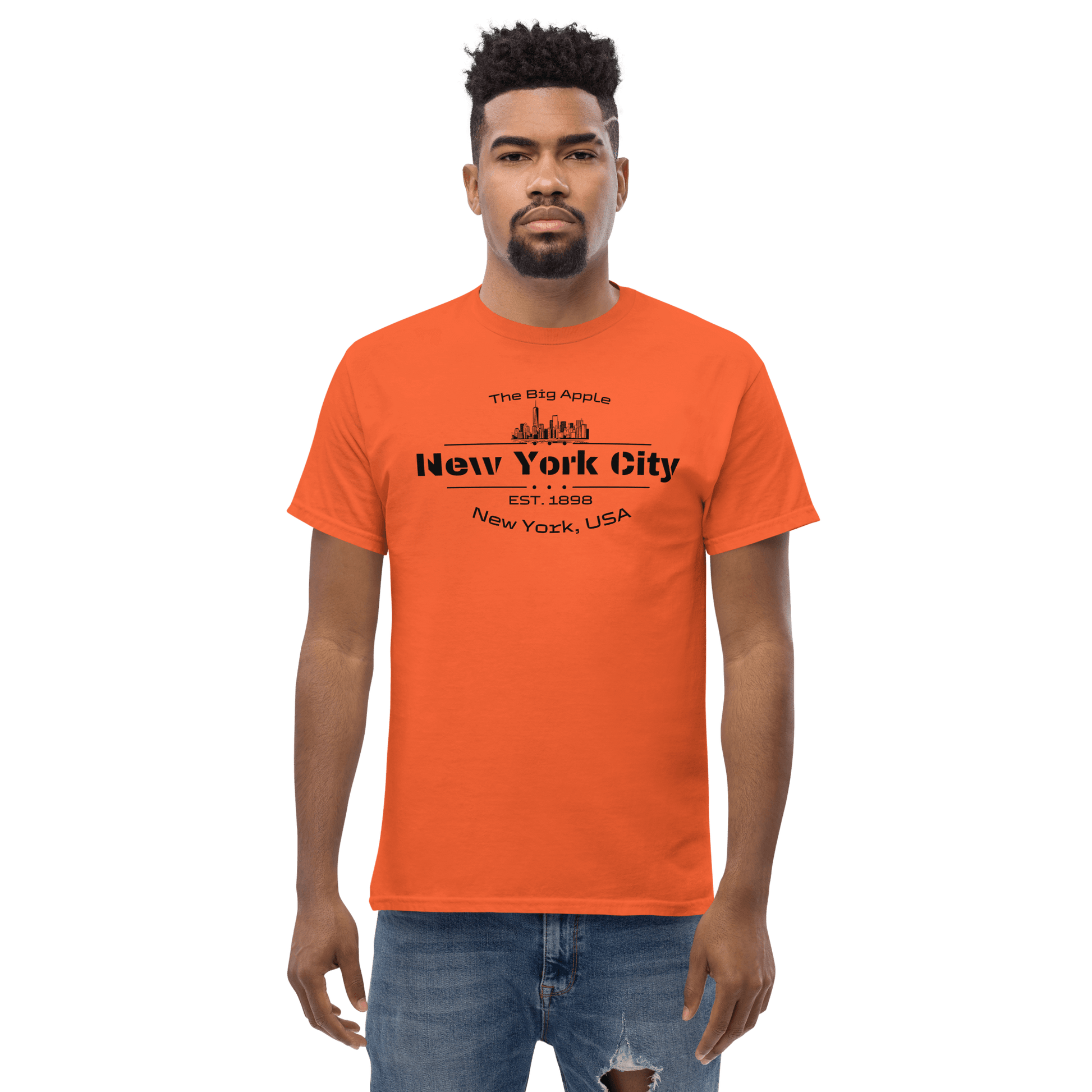 Klassisches Herren T-Shirt "New York City" - Artexio