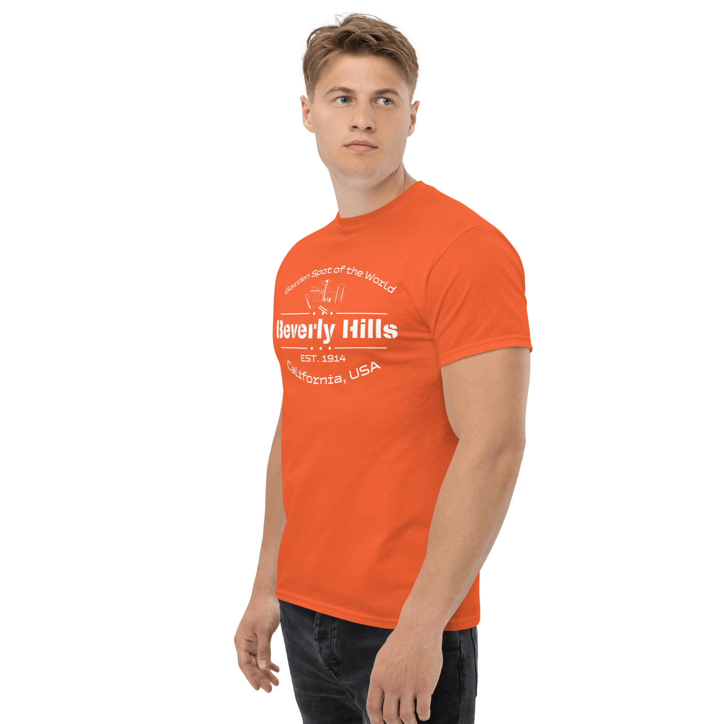 Klassisches Herren T-Shirt "Beverly Hills"