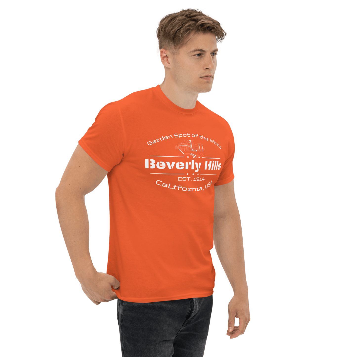 Klassisches Herren T-Shirt "Beverly Hills"