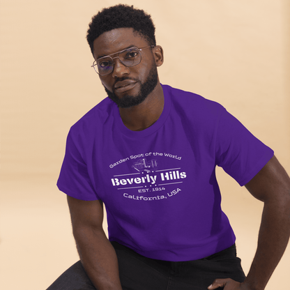 Klassisches Herren T-Shirt "Beverly Hills"