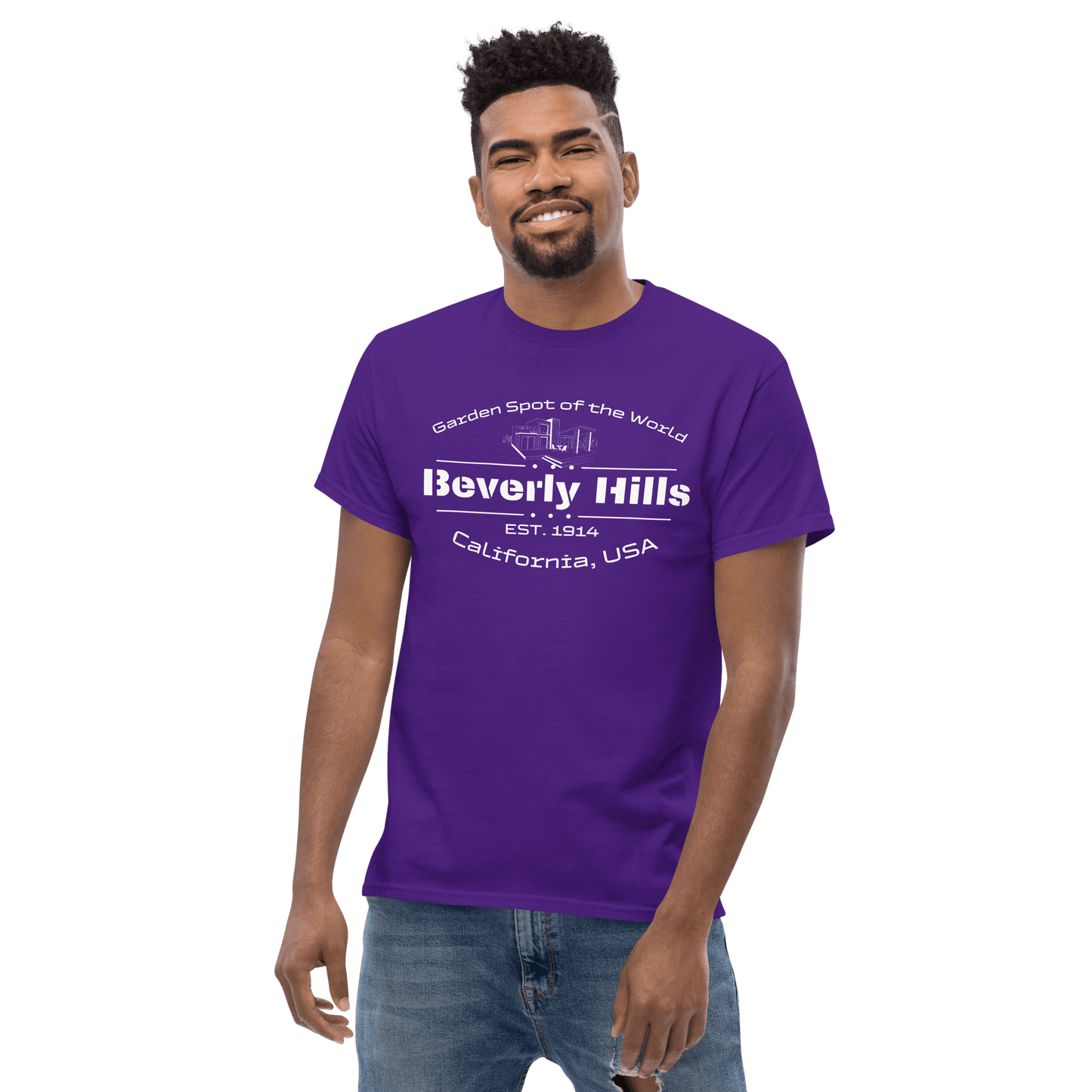 Klassisches Herren T-Shirt "Beverly Hills"