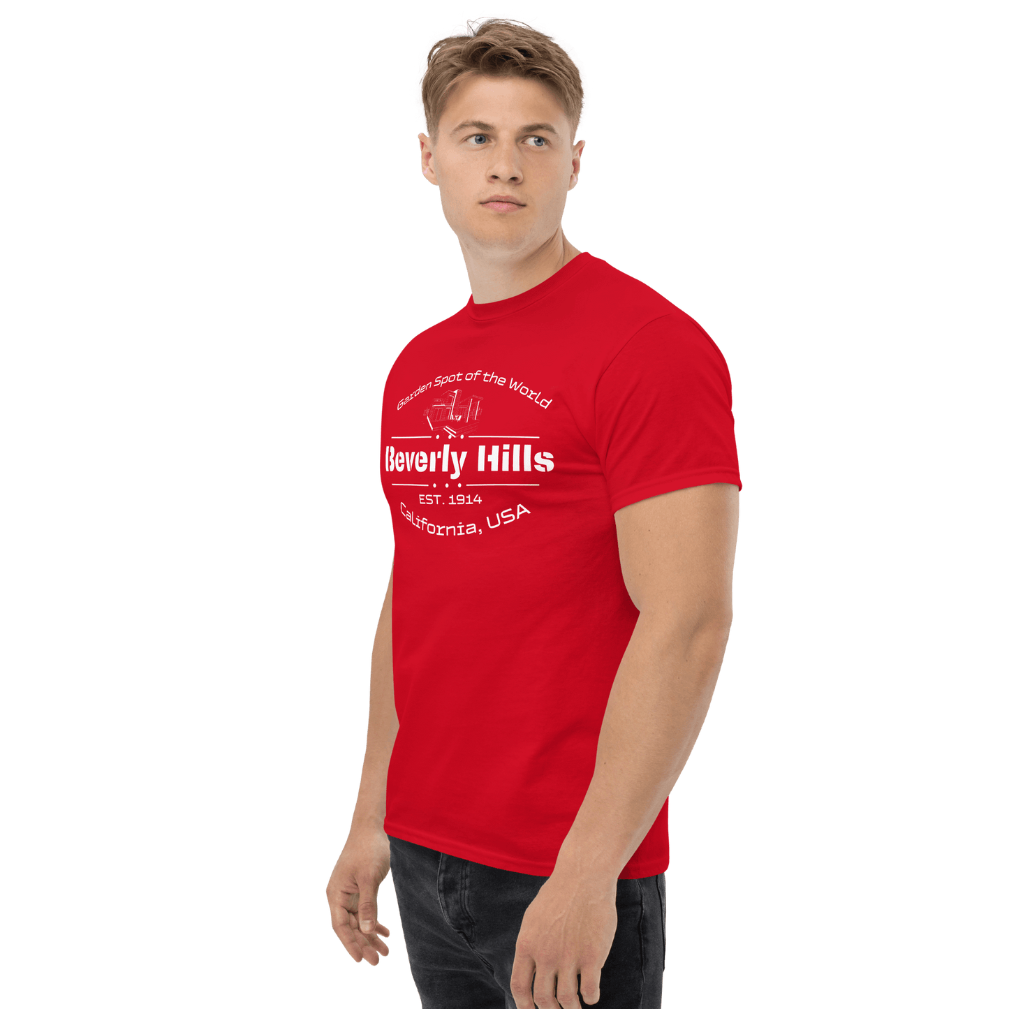 Klassisches Herren T-Shirt "Beverly Hills"