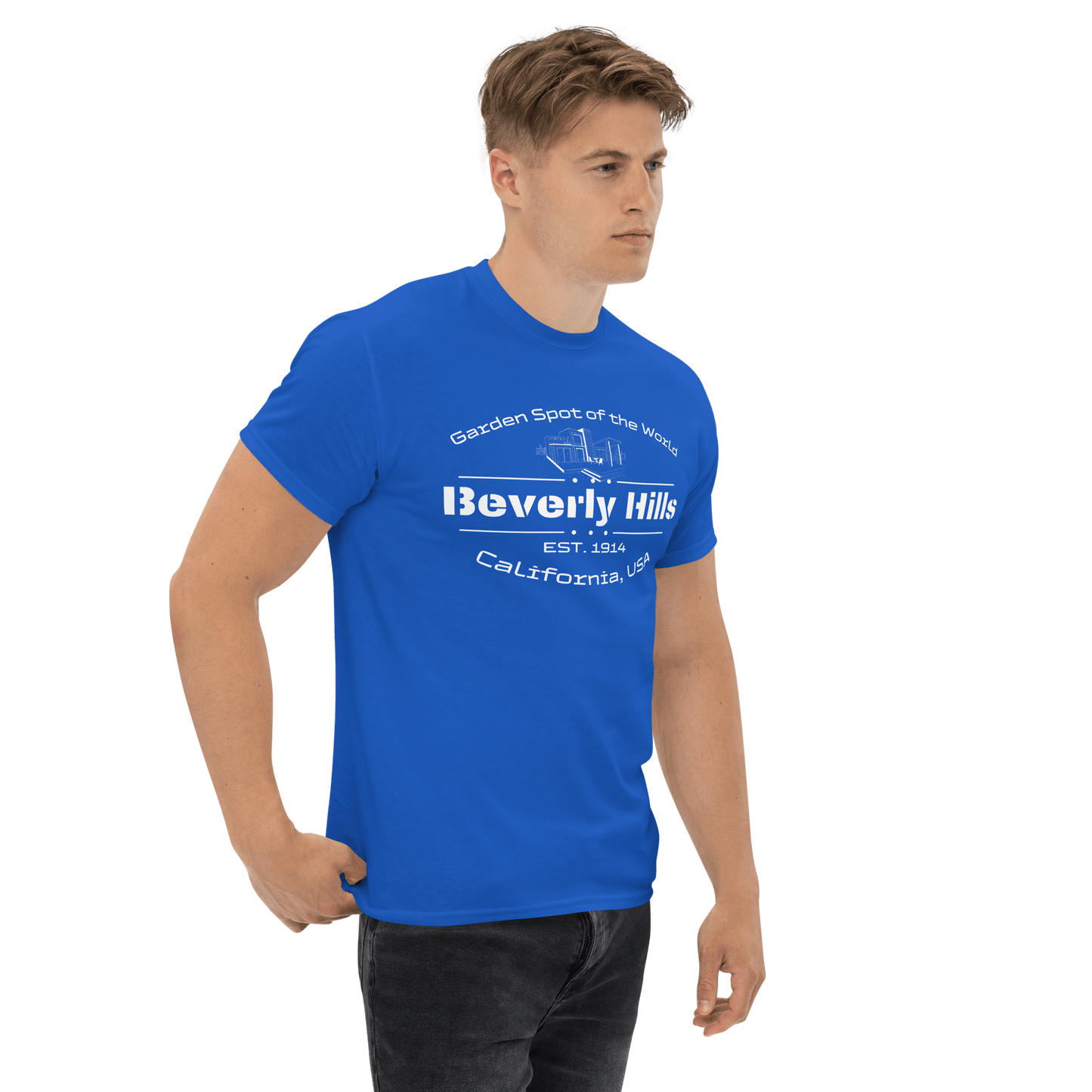 Klassisches Herren T-Shirt "Beverly Hills"