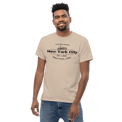 Klassisches Herren T-Shirt "New York City" - Artexio