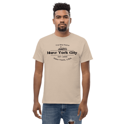 Klassisches Herren T-Shirt "New York City" - Artexio