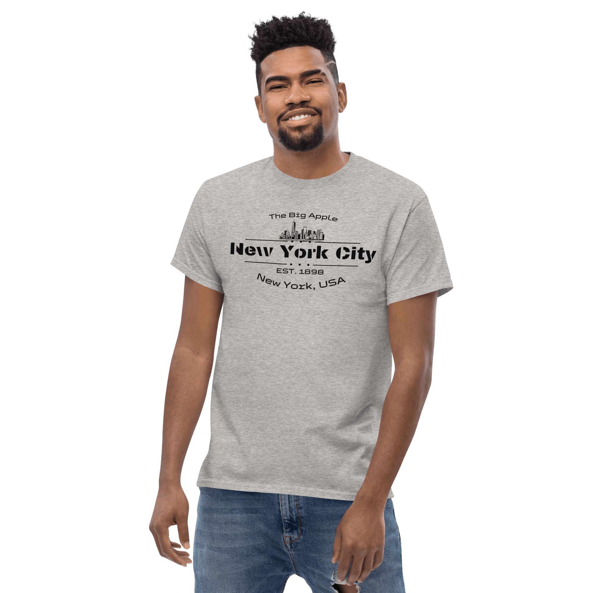 Klassisches Herren T-Shirt "New York City" - Artexio