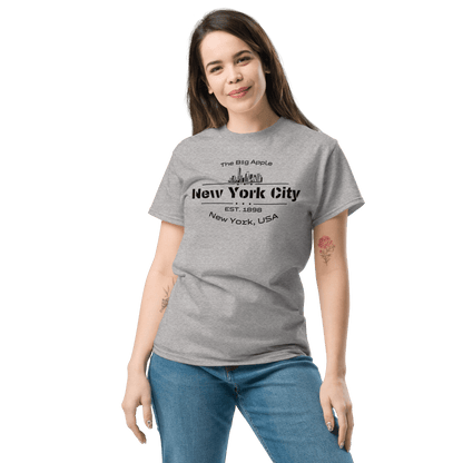 Klassisches Herren T-Shirt "New York City" - Artexio