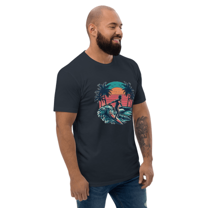 Kurzärmeliges T-Shirt "Surfing" - Artexio