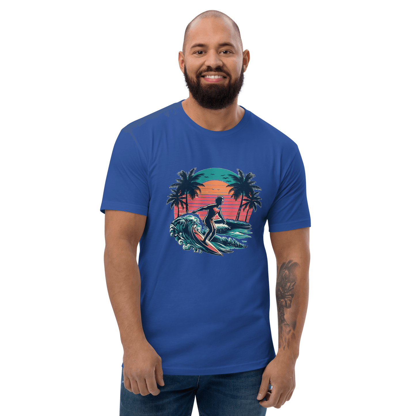 Kurzärmeliges T-Shirt "Surfing" - Artexio