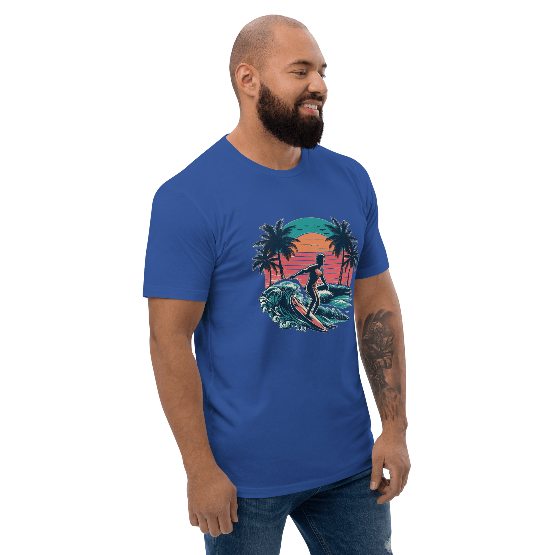 Kurzärmeliges T-Shirt "Surfing" - Artexio