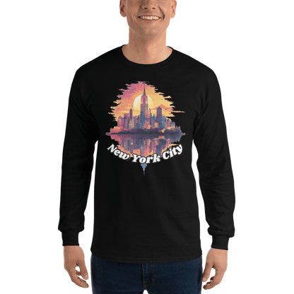 Herren Langarmshirt "New York City" - Artexio