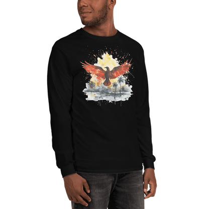 Herren Langarmshirt "Firebird" - Artexio