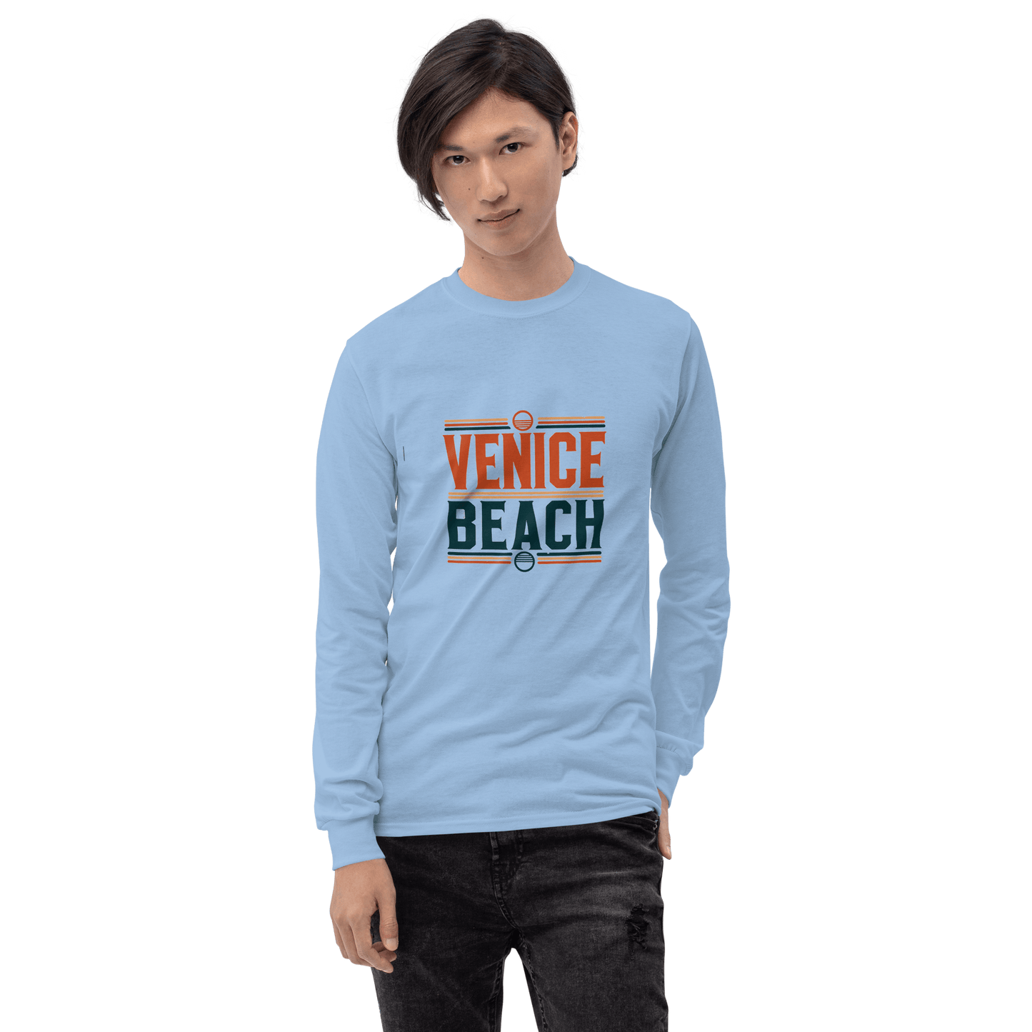 Herren Langarmshirt "Venice Beach" - Artexio