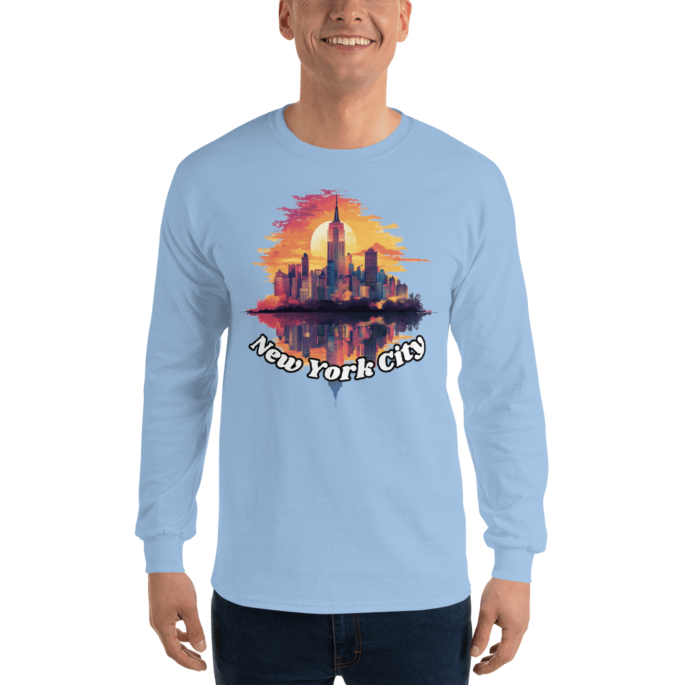 Herren Langarmshirt "New York City" - Artexio