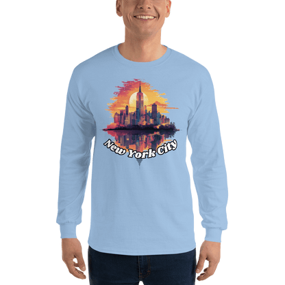 Herren Langarmshirt "New York City" - Artexio